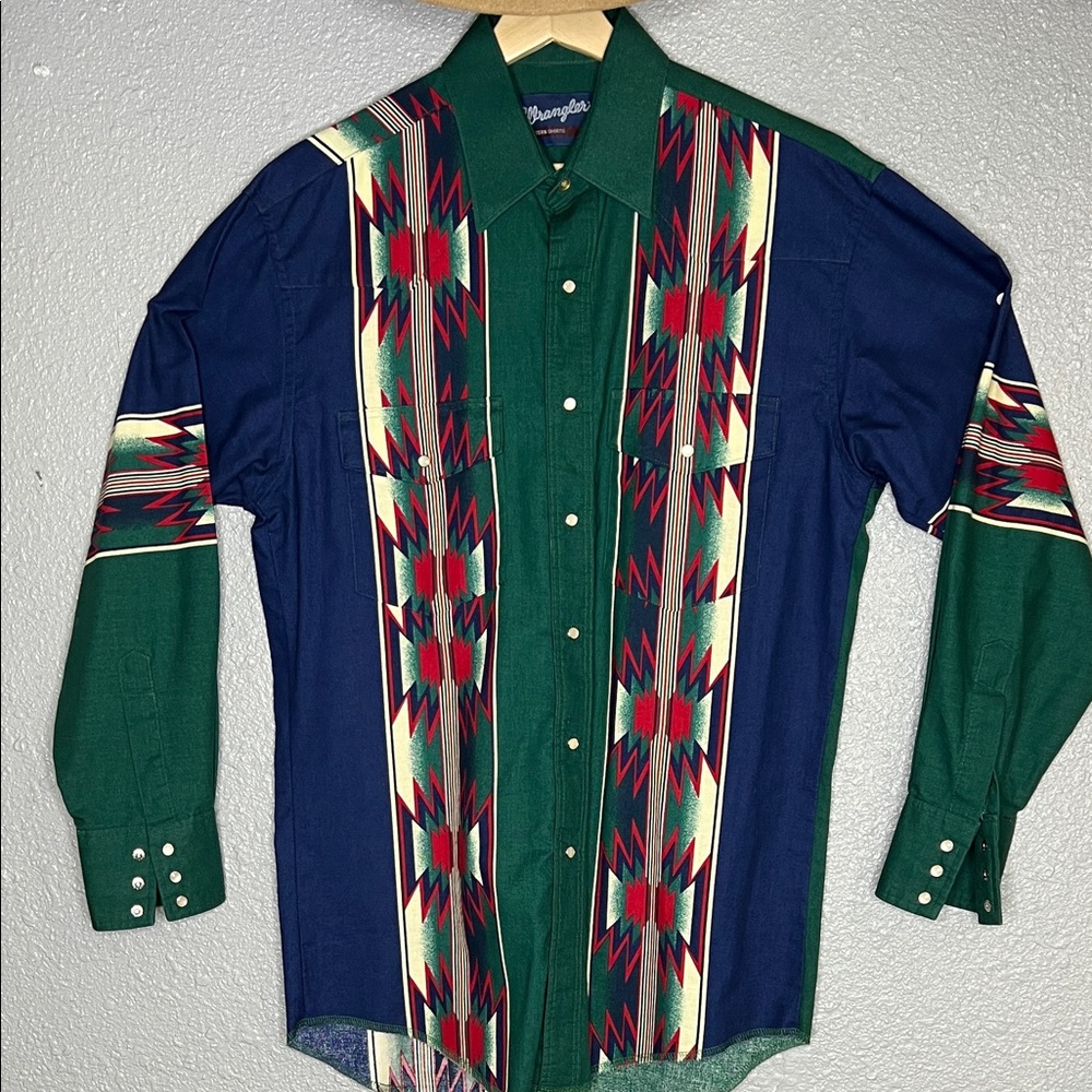 Wrangler vintage pearl snap